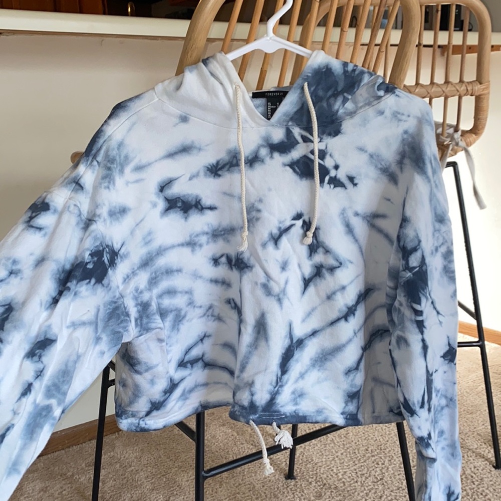Tie dye Forever 21 hoodie